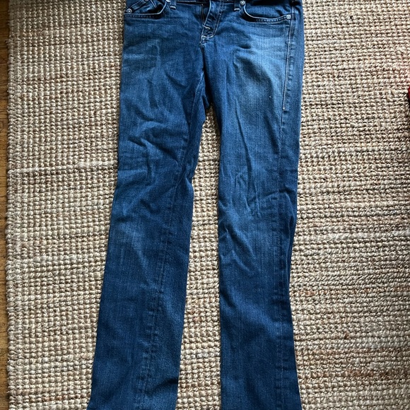 Rock & Republic Blue Straight Leg Jeans - Stella - Picture 5 of 6